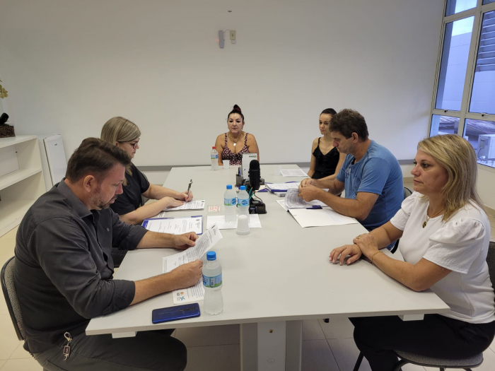 Vereadores participam da reunião de Comissão de Orçamento, Finanças e Contas Públicas