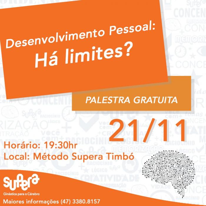 Desenvolvimento Pessoal: há limites?