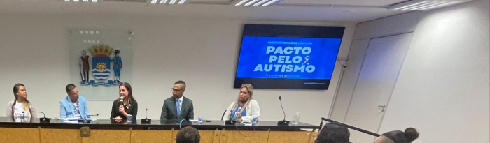 Poder público e terceiro setor são unidos no “Pacto pelo Autismo” 