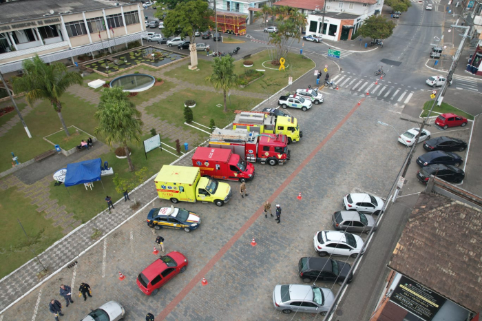 Demuttin promoveu Blitz Educativa do Maio Amarelo em Indaial