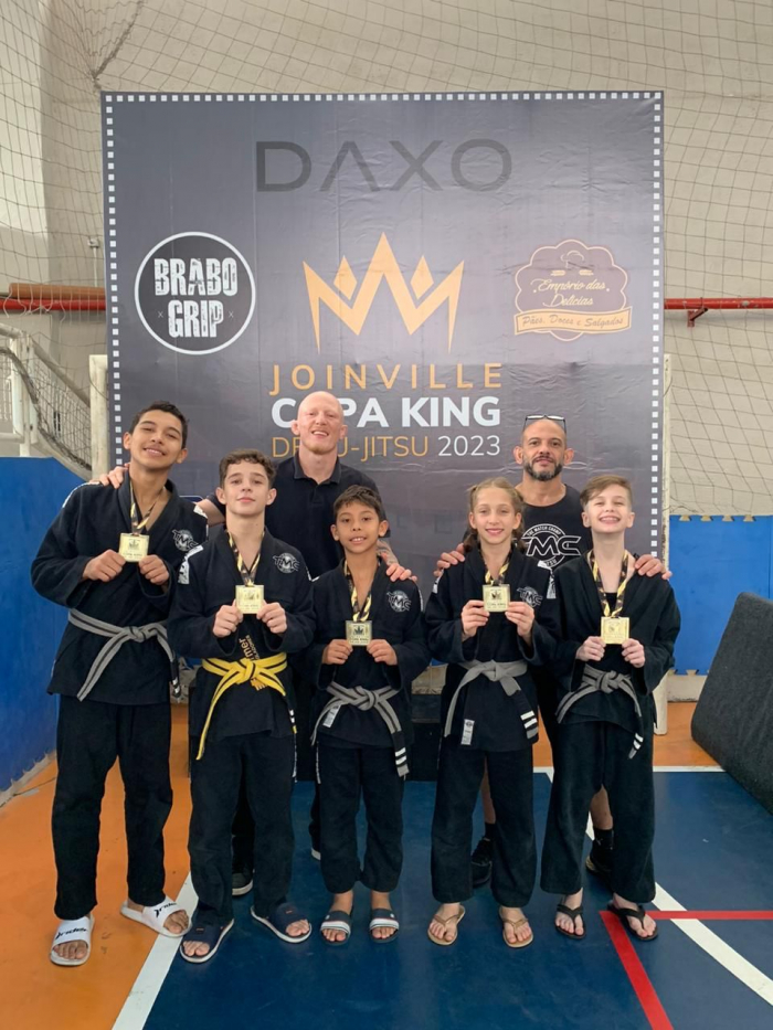 Timbó conquista cinco medalhas de ouro em Copa King de Jiu Jitsu